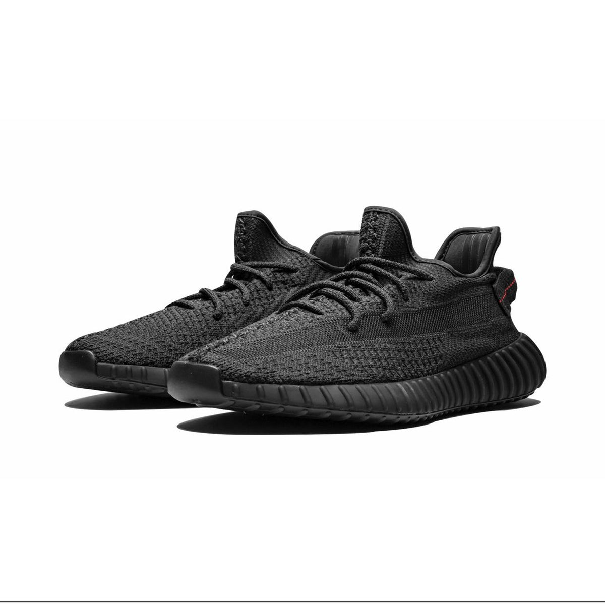 YE*ZY 350 Boost Black with black stripe