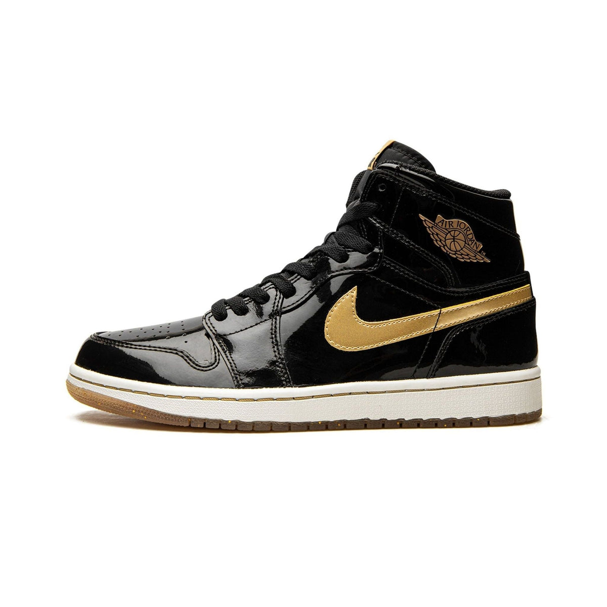 JF1 SNEAKERS Black/Metallic Gold