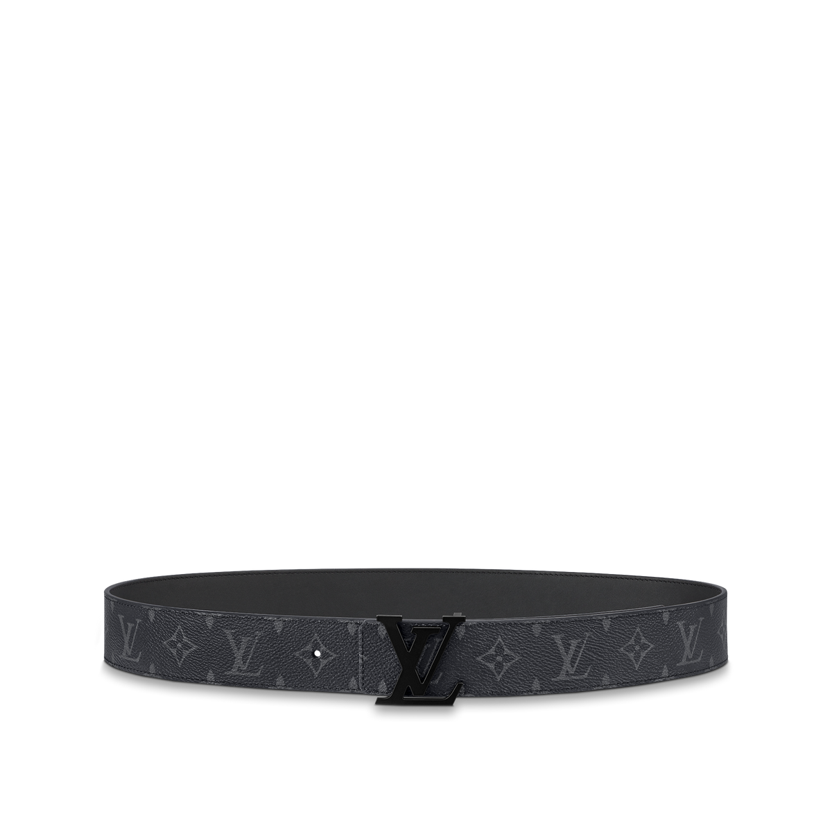 Louic Viutt0n Reversible Ecplise black buckle and black belt