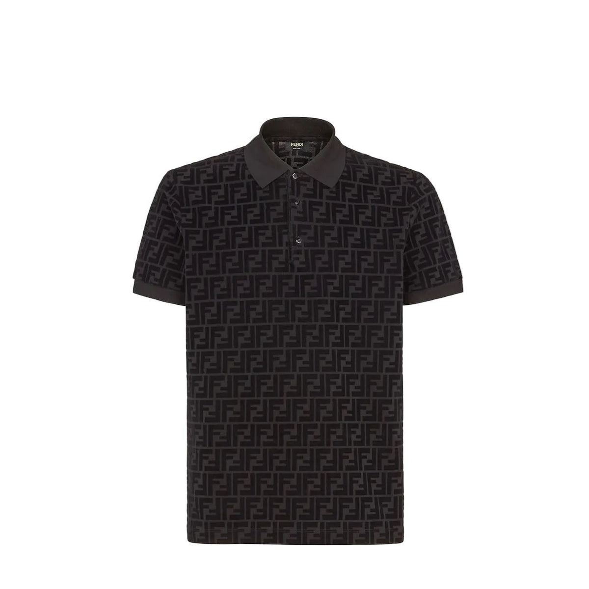 F€ndi Polo Shirt Black