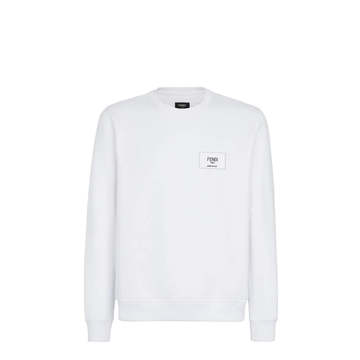 F€ndi Oversized, crew-neck sweatshirt with long sleeves.