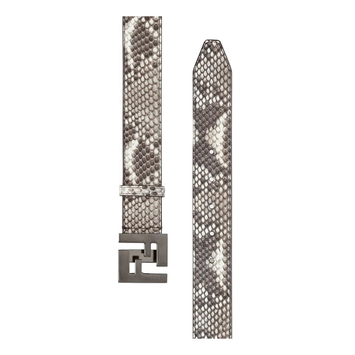F€ndi Belt Python Leather belt