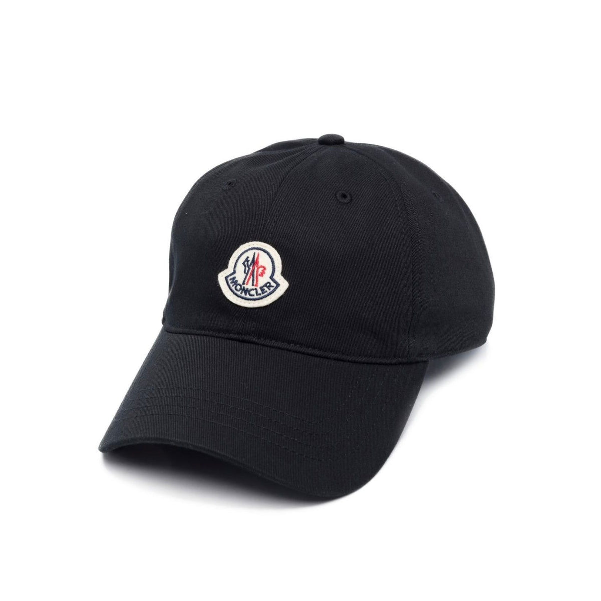Monclr baseball cap with logo badge