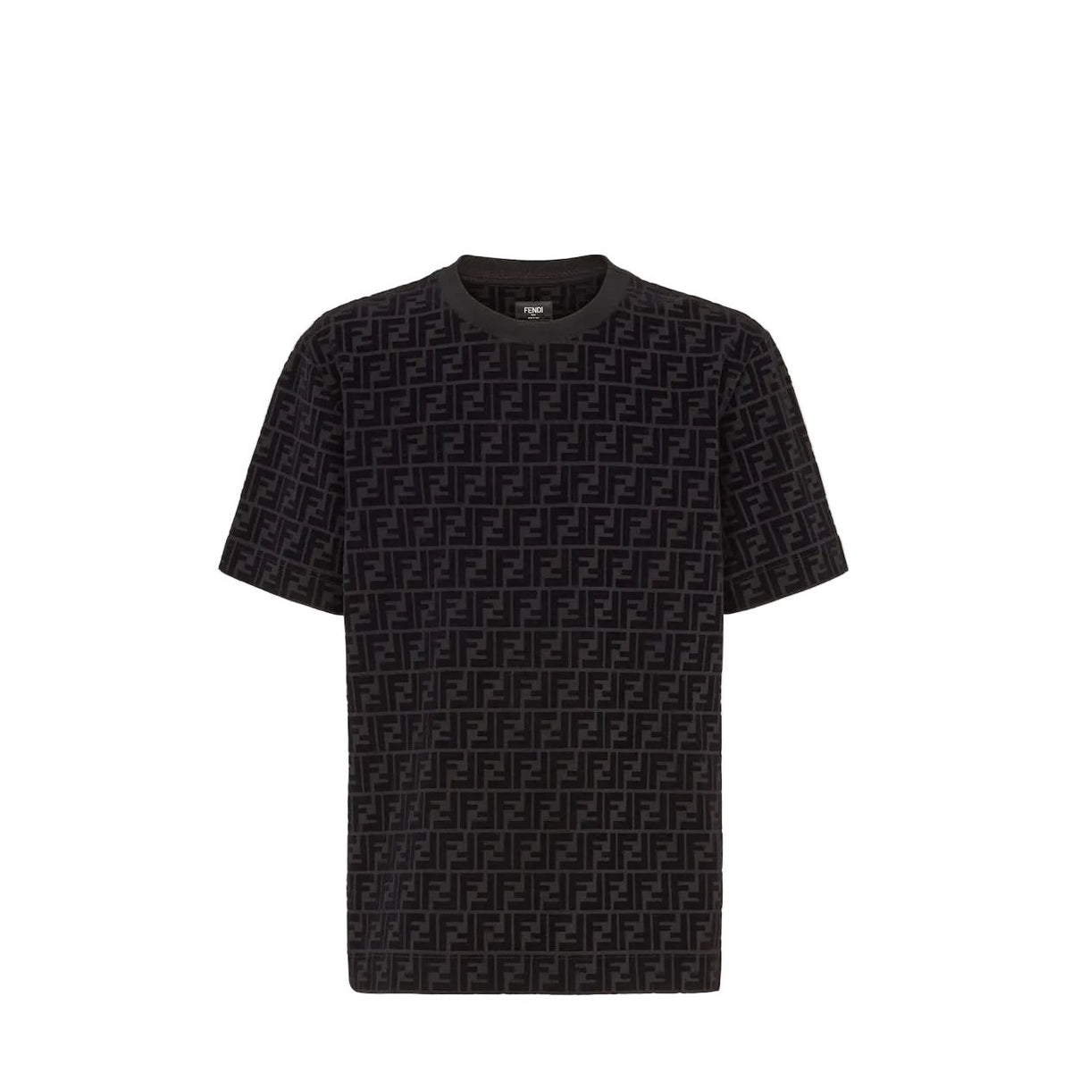 F€ndi T-shirt black pattern