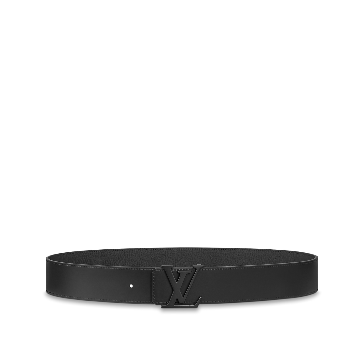 Louic Viutt0n Reversible Ecplise black buckle and black belt