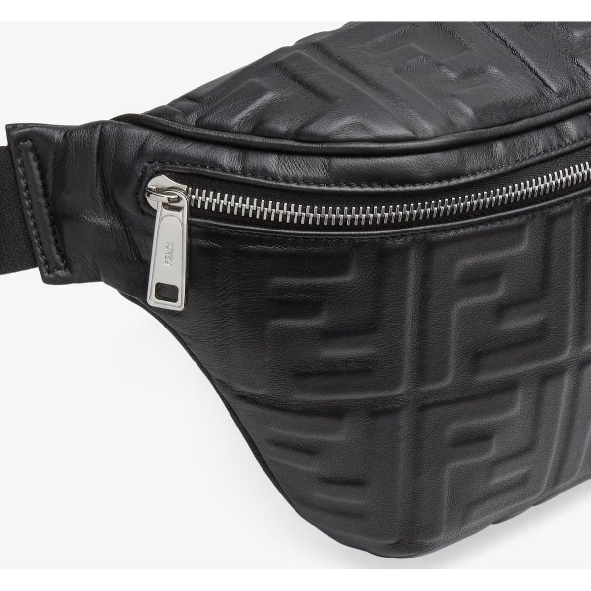 F€ndi Belt bag with zip fastening Adjustable belt.