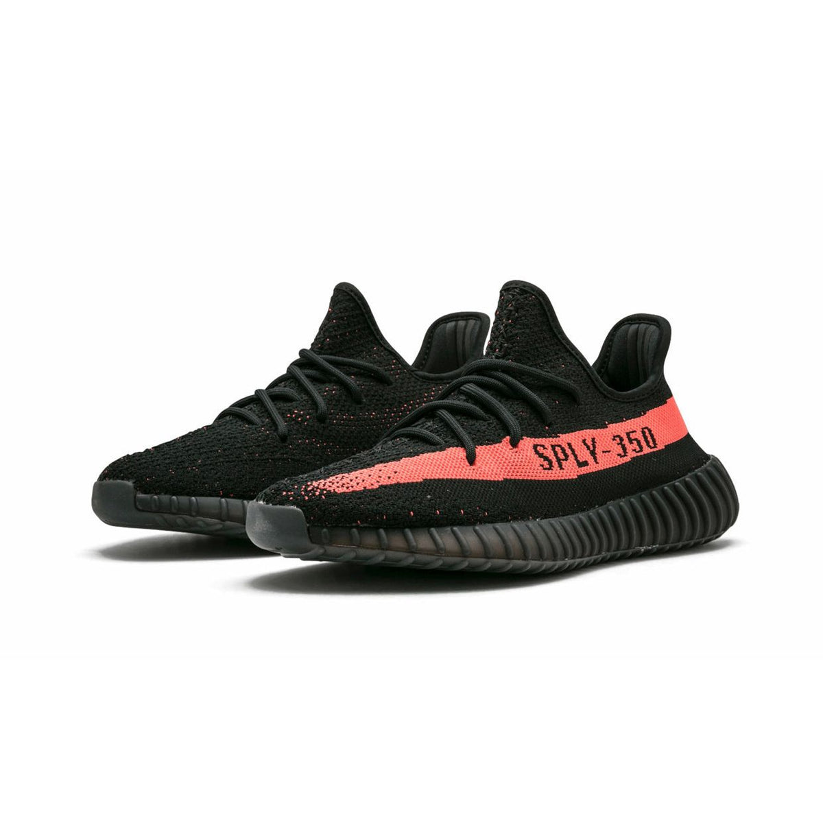 YE*ZY 350 Boost Black/Red