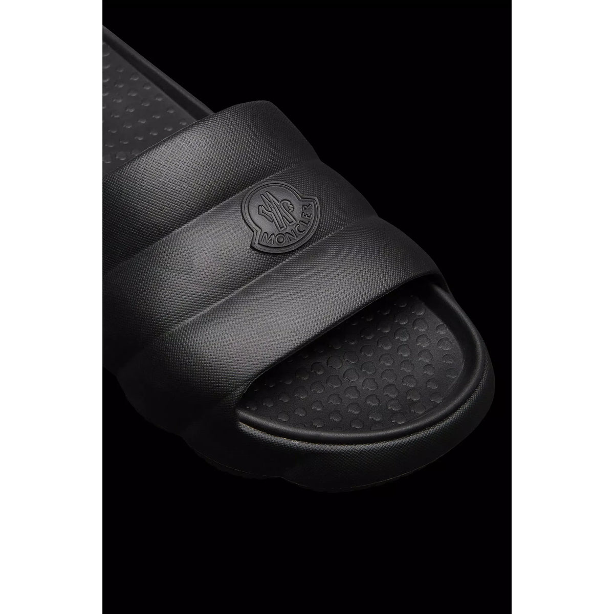 Monclr black Slides