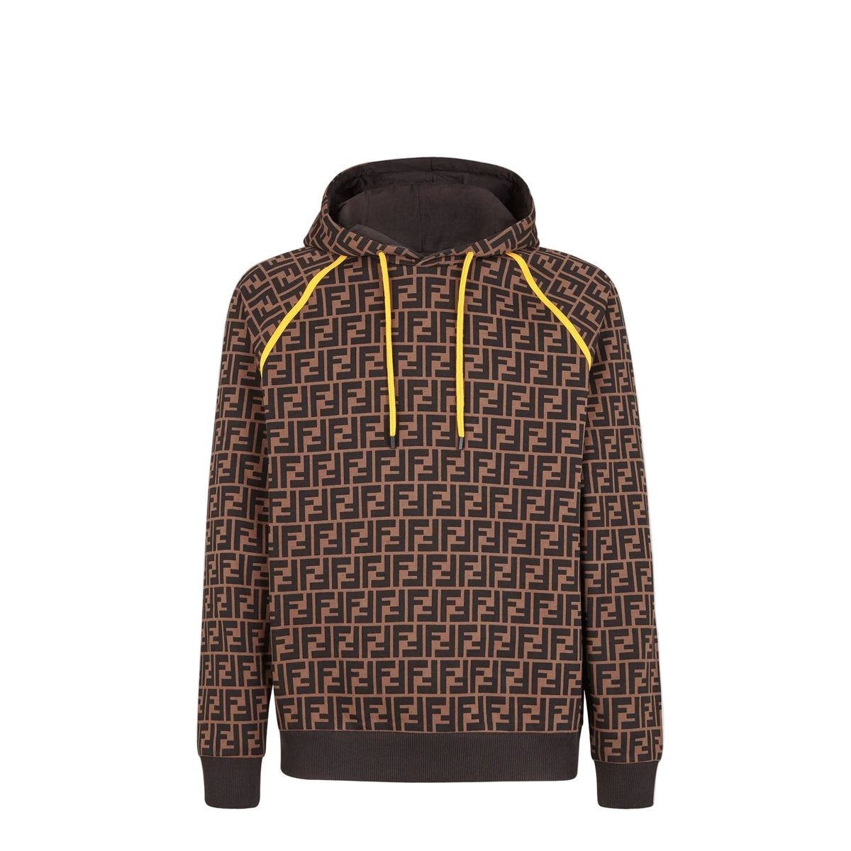 F€ndi Regular-fit sweatshirt with hooded collar