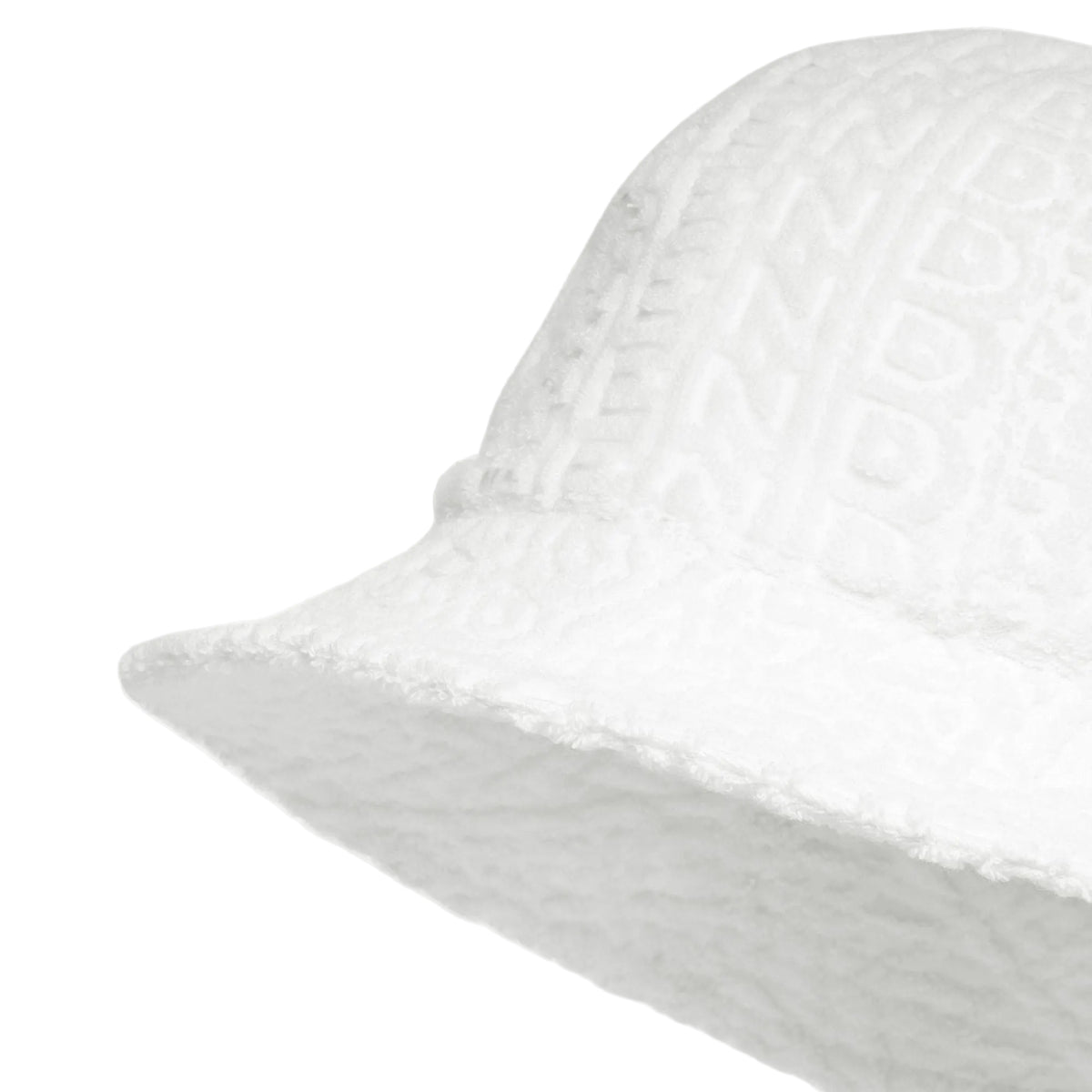 F€ndi bucket HAT White