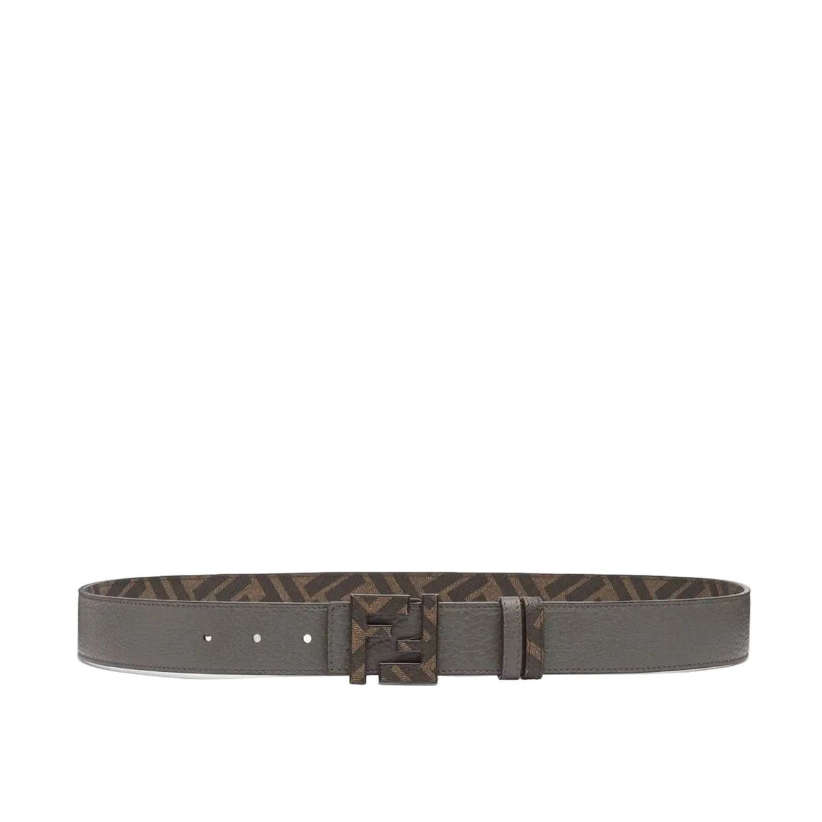 F€ndi Reversible belt gray and brown