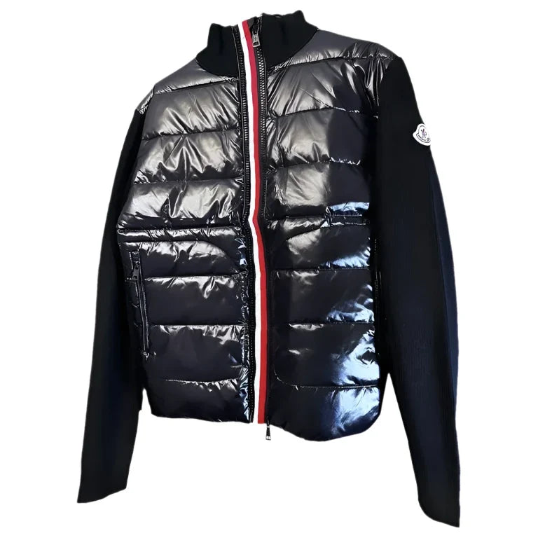 Monclr Cardigan with logo stripe