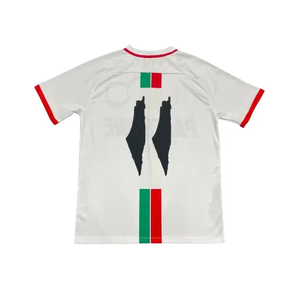 Palestine Jersey - White Centre Striped