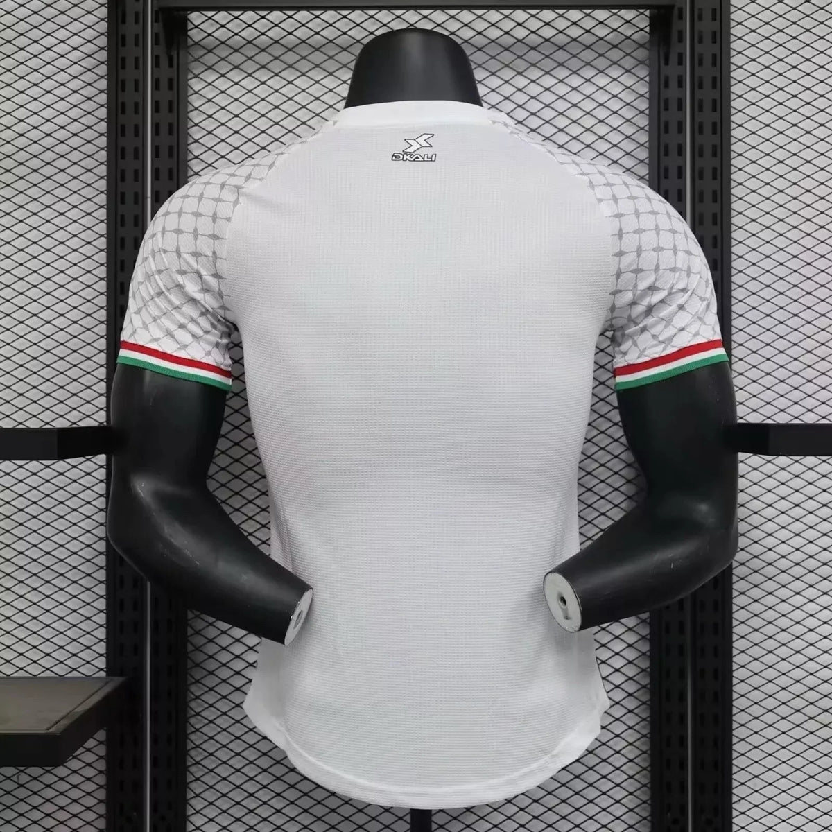 DKALI Palestine White Football Jersey