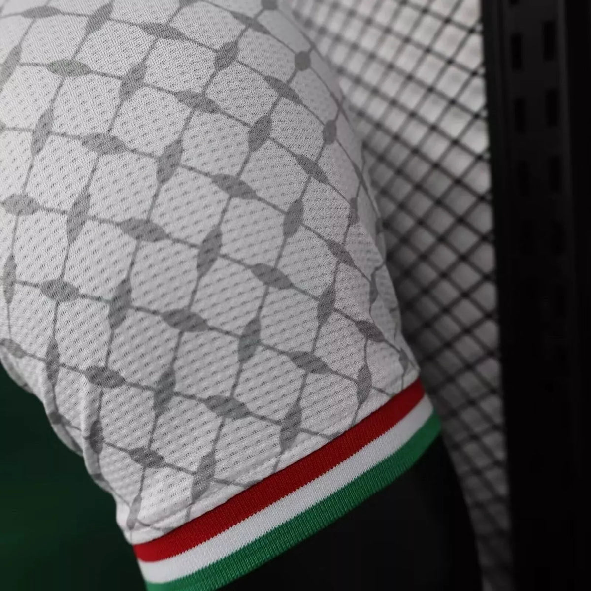 DKALI Palestine White Football Jersey