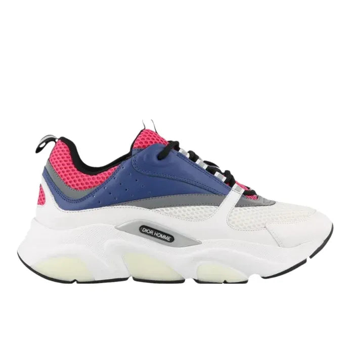 D!or B22 SHOES - White/Blue/Pink