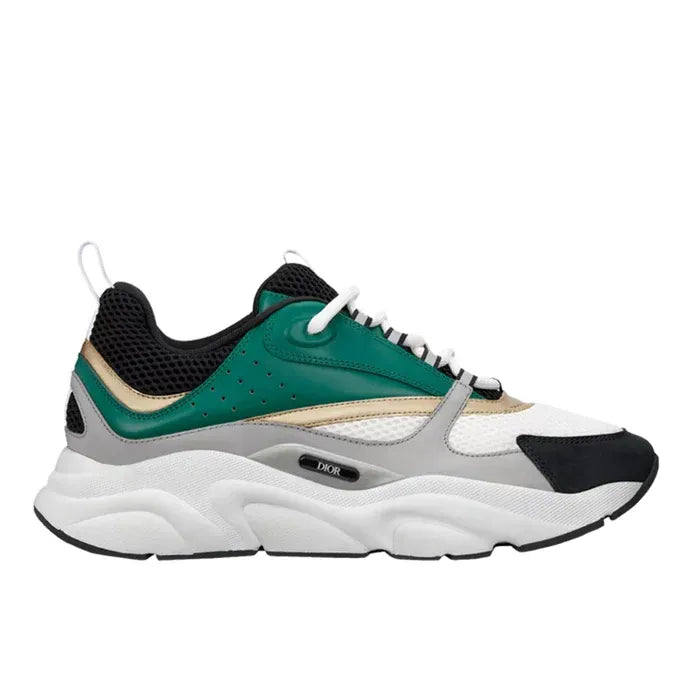 D!or B22 SHOES - White/Green/Beige