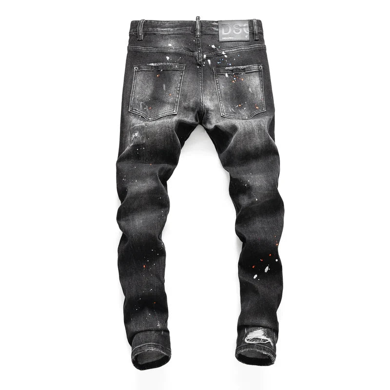 DSQ2 JEANS in black/grey