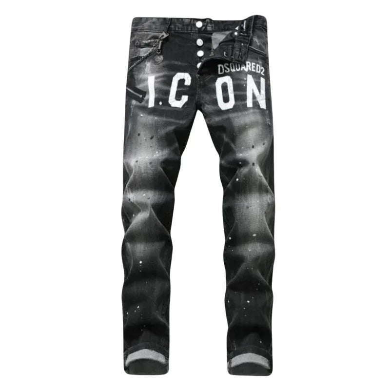 DSQ2 JEANS black/grey
