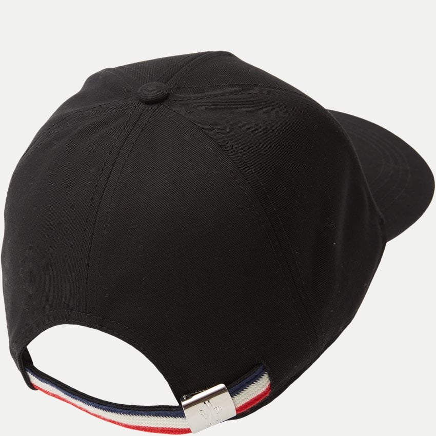 Monclr black baseball cap