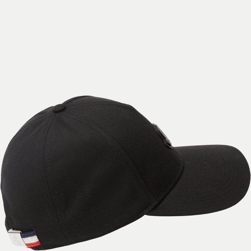 Monclr black baseball cap