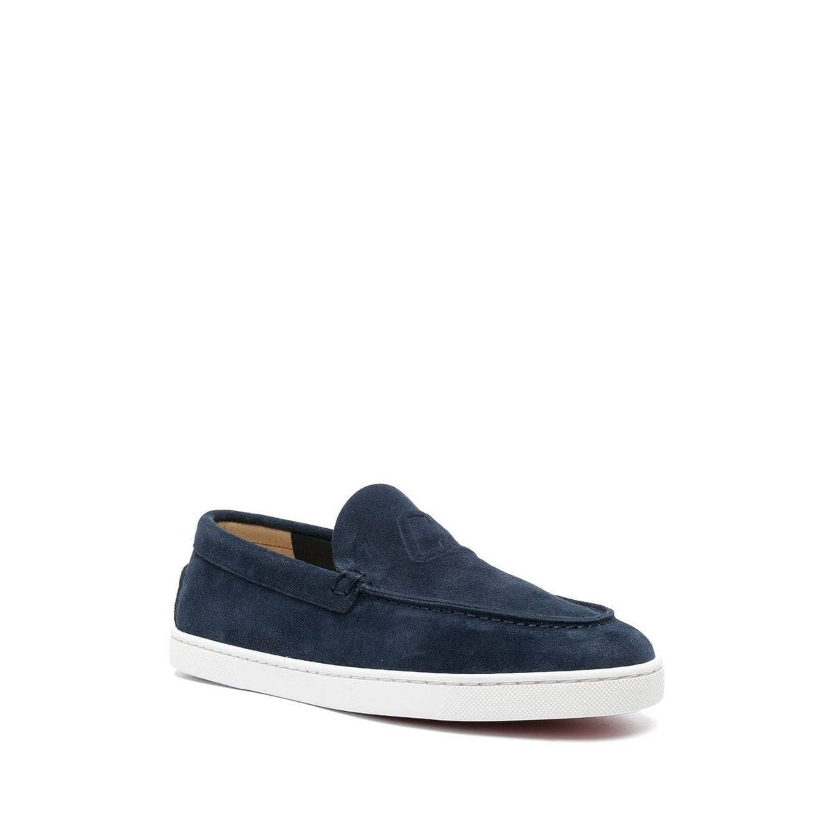 Christian Loobs Navy sneakers without spikes