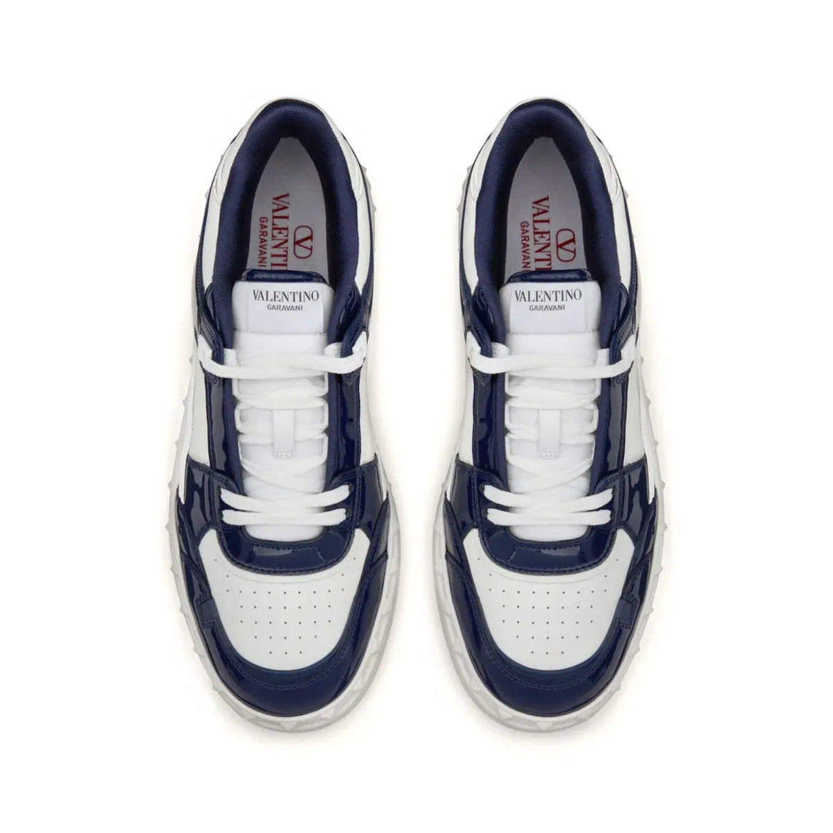 VALETINO SHOES White/NavyBlue