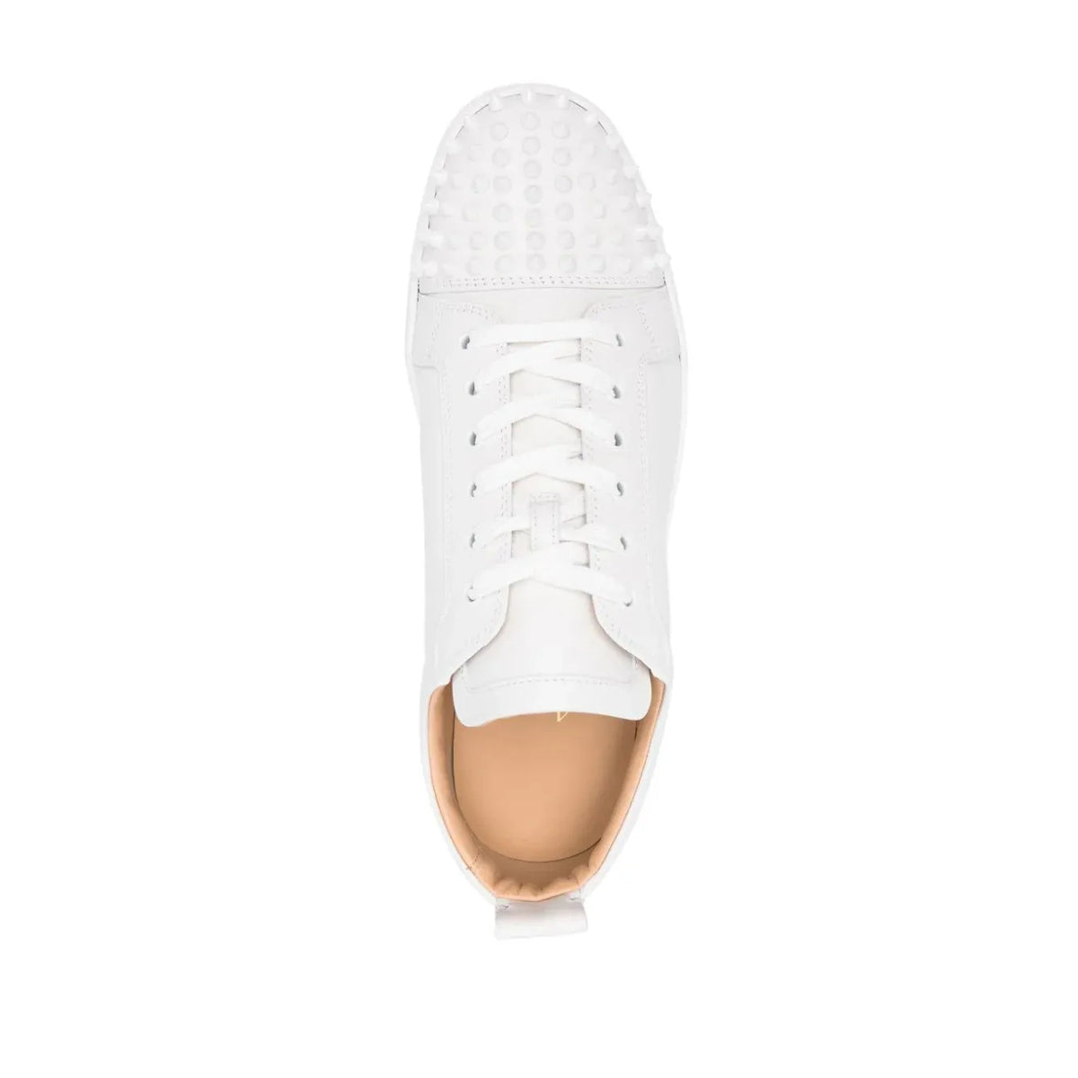 Christian Loobs sneakers with spikes in white