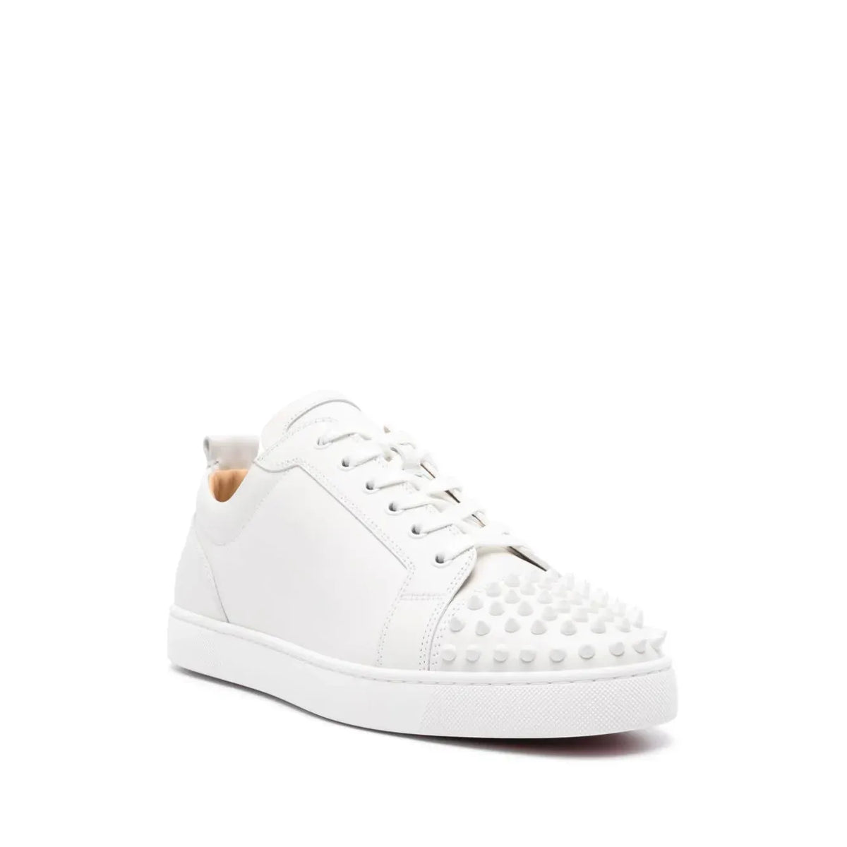 Christian Loobs sneakers with spikes in white