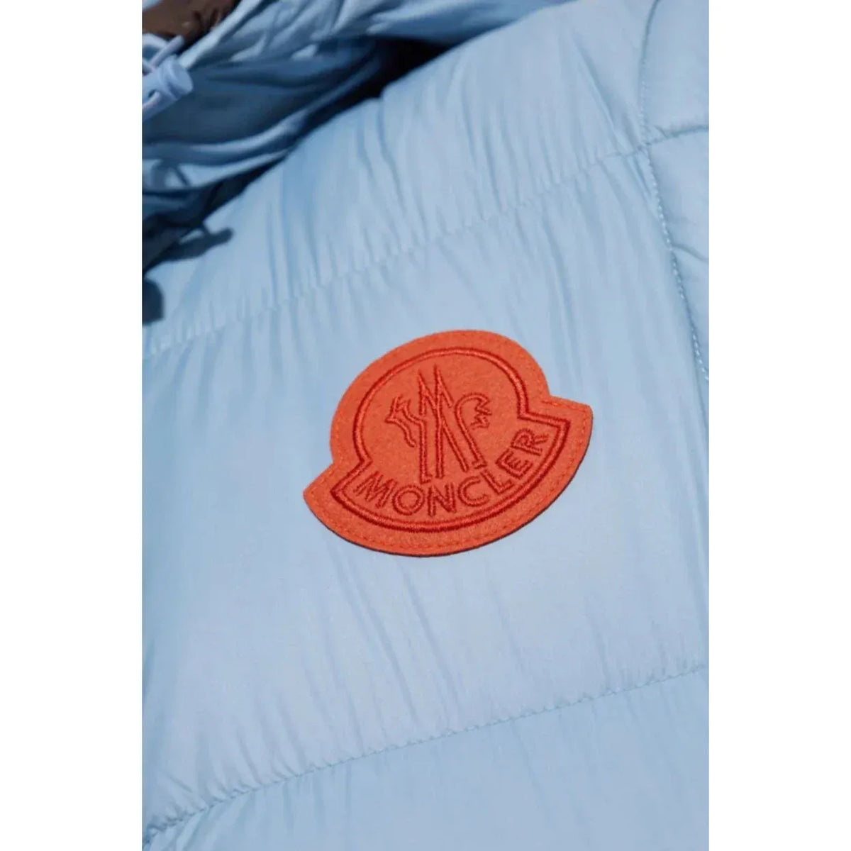 Monclr jacket puffer sky blue