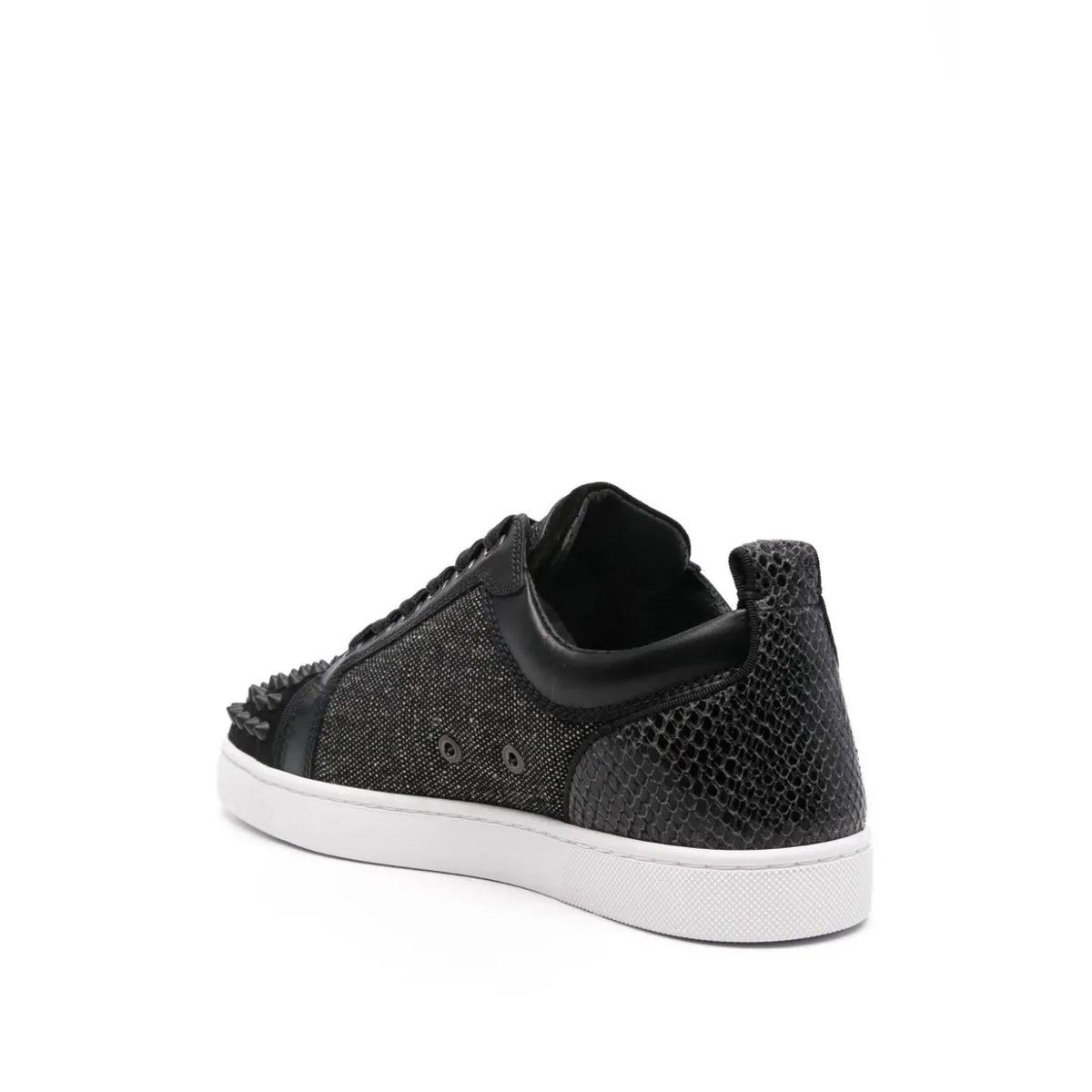 Christian Loobs shoes with spikes in black