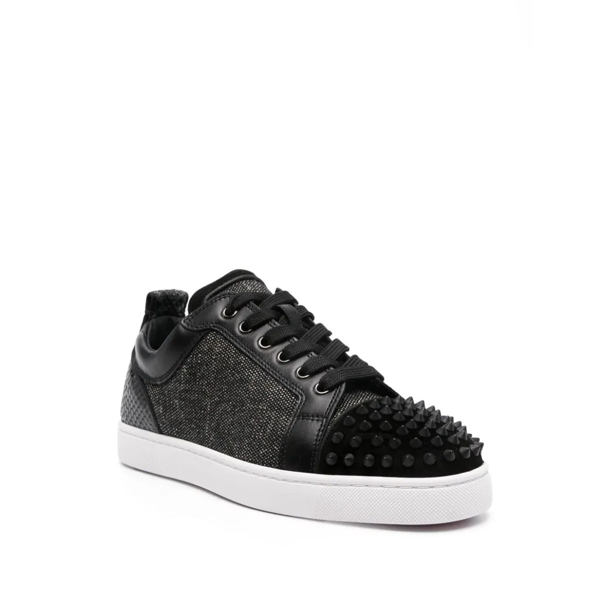 Christian Loobs shoes with spikes in black