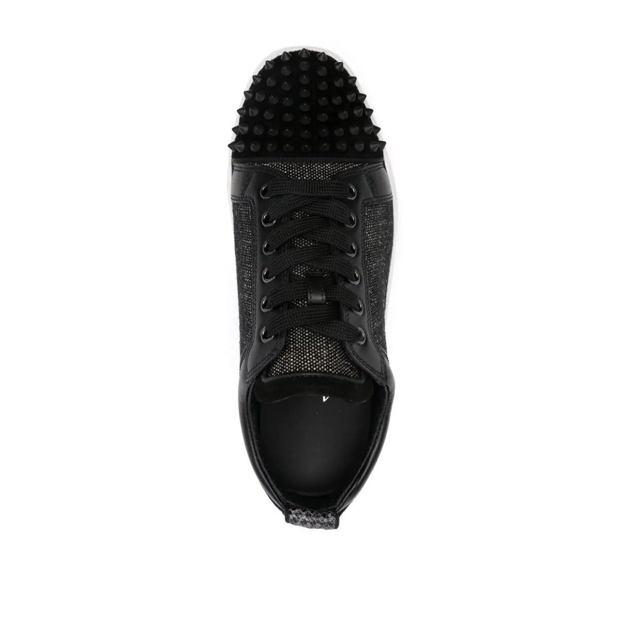 Christian Loobs shoes with spikes in black