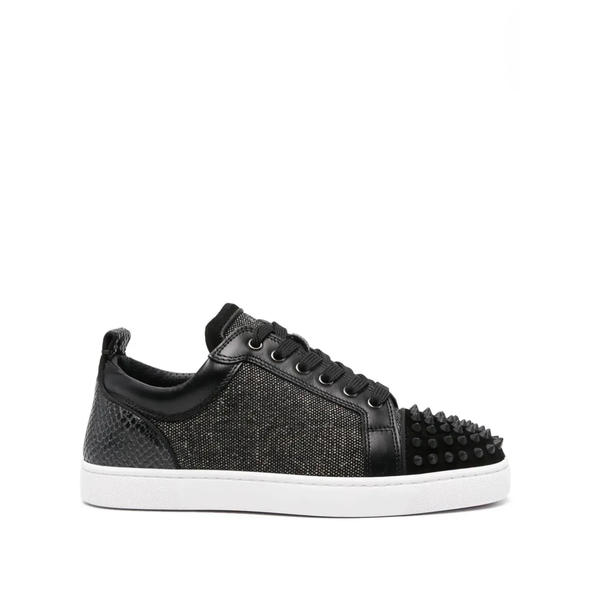 Christian Loobs shoes with spikes in black