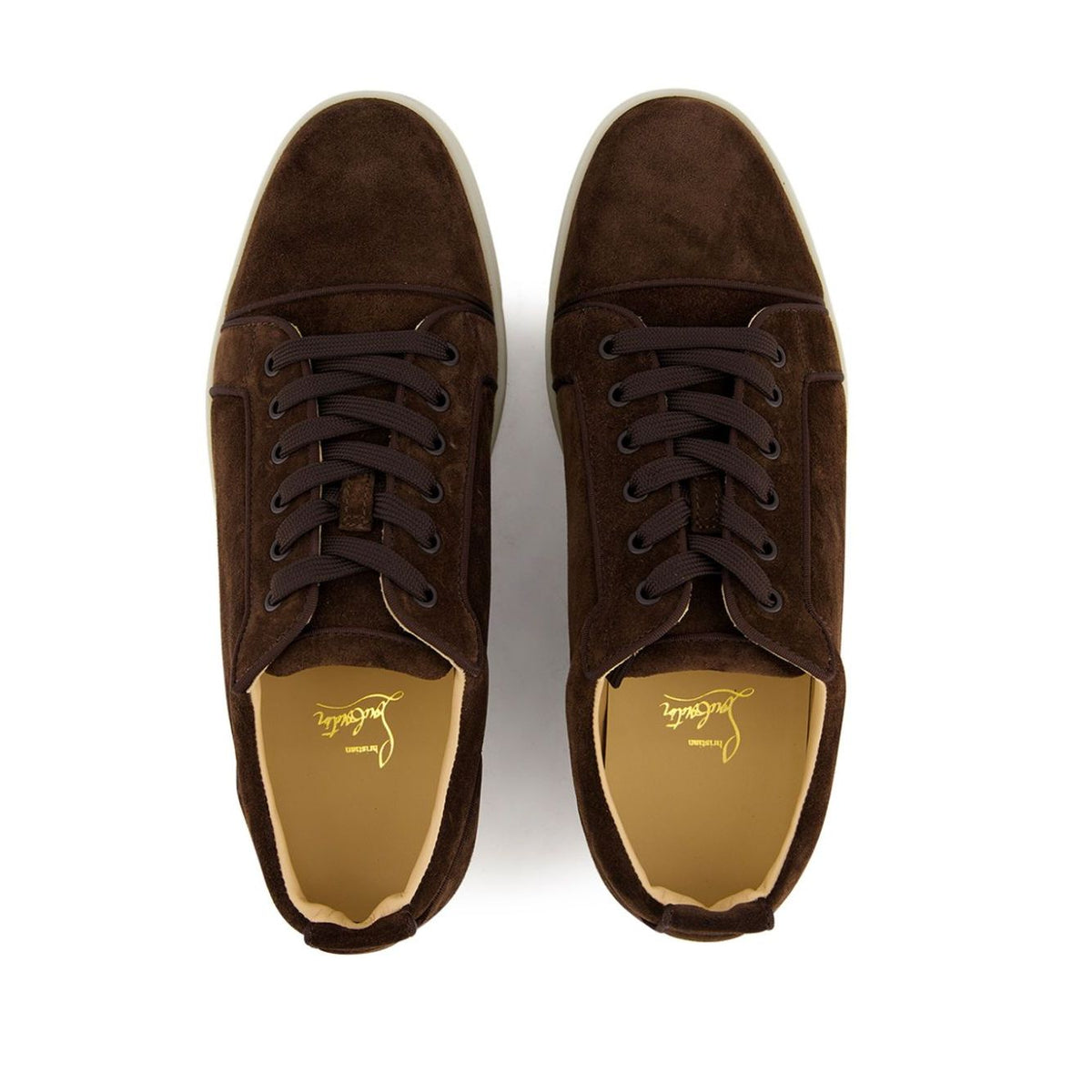 Louboutin Loobs sneakers in Dark Brown