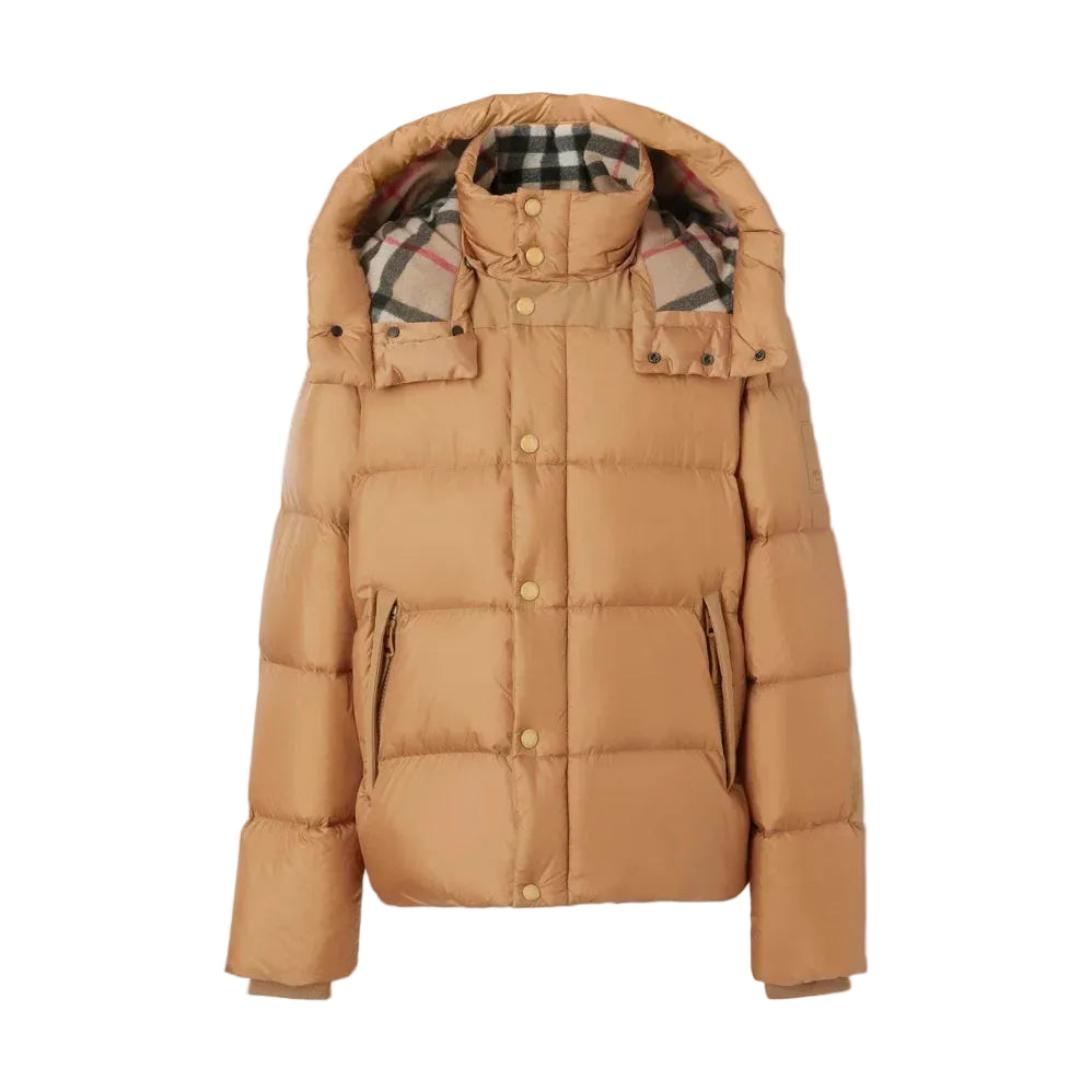 BBRY adaptable nylon jacket generously filled with goose down