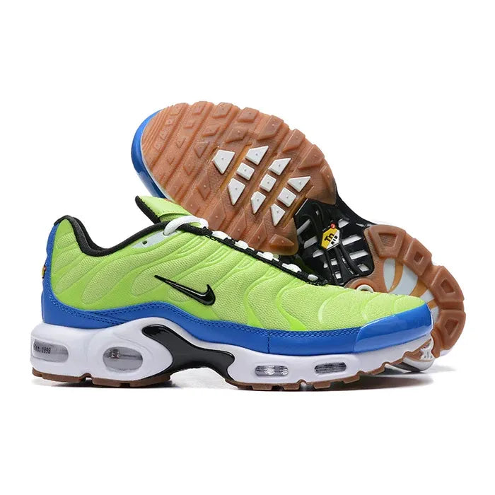 N1ke TN SNEAKERS Lime green with blue