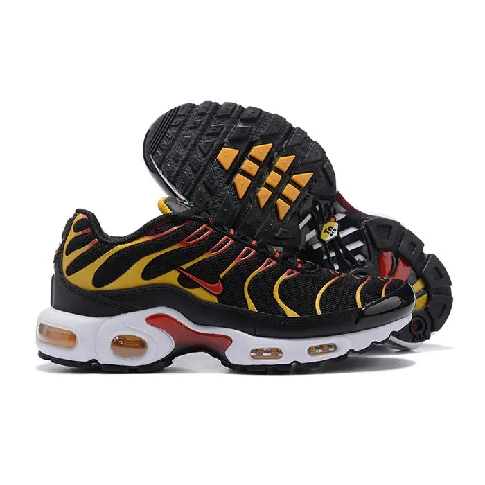 N1ke TN SNEAKERS Black with flames