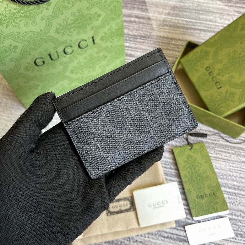 Guuccii Wallet black leather snake