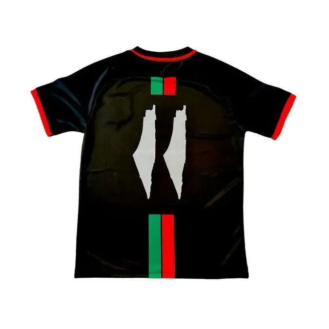 PALESTINE JERSEY - BLACK CENTRE STRIPED