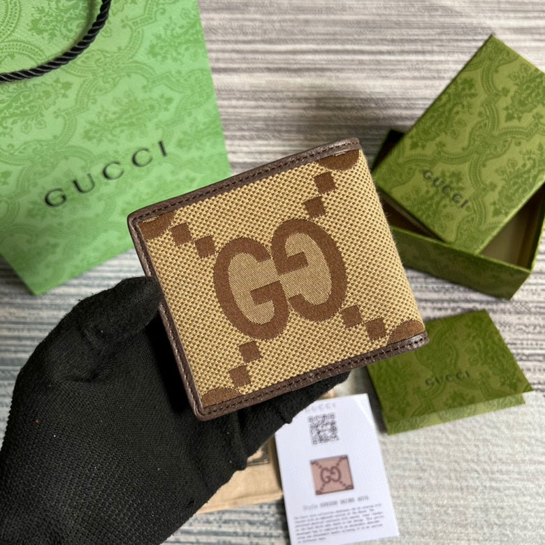 Guuccii Wallet beige/brown GG