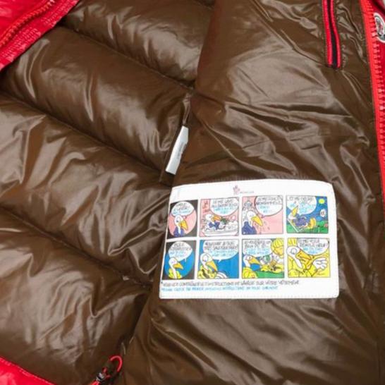 Monclr Jacket Down jacket in glossy nylon lacquer