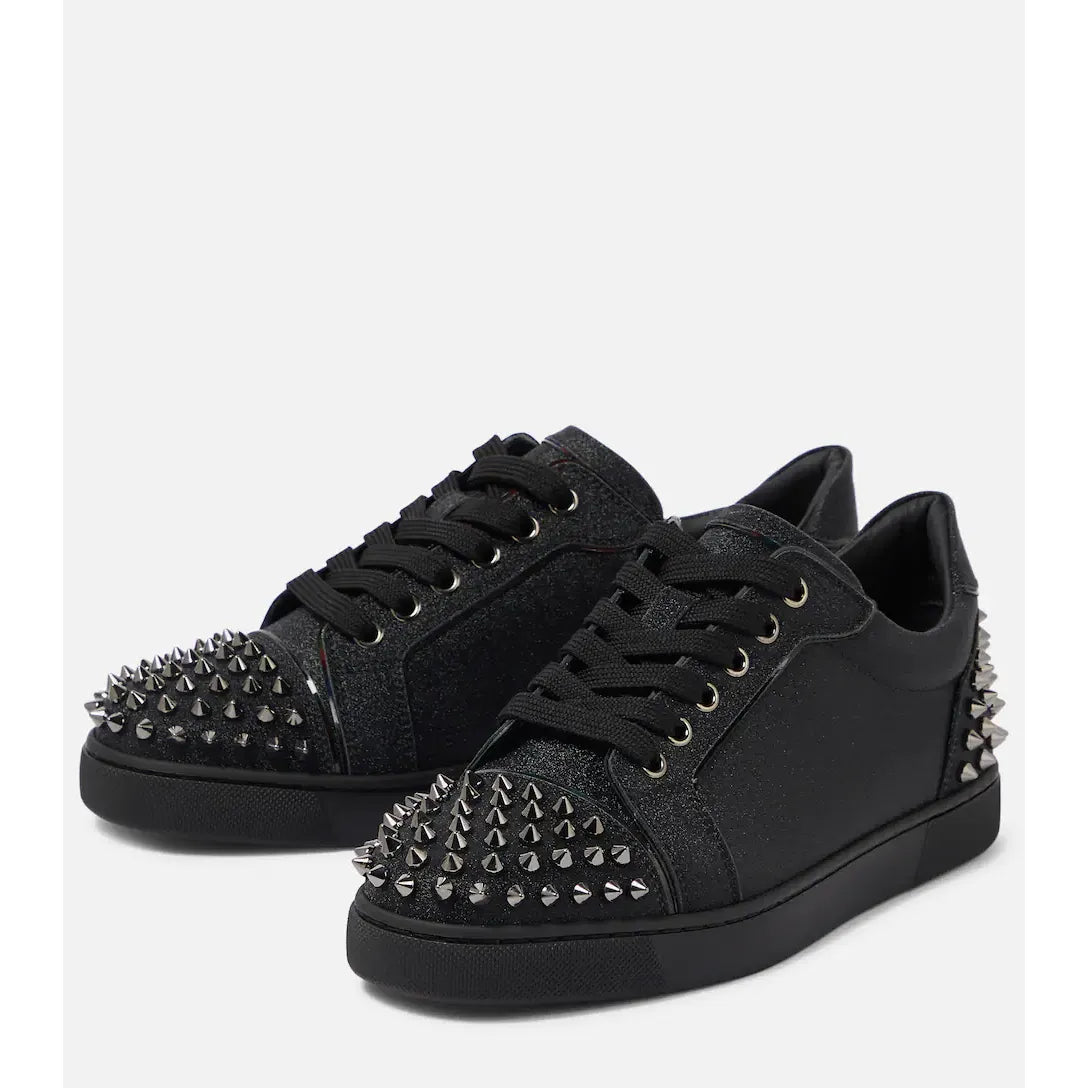 Christian Loobs Vieira embellished leather sneakers