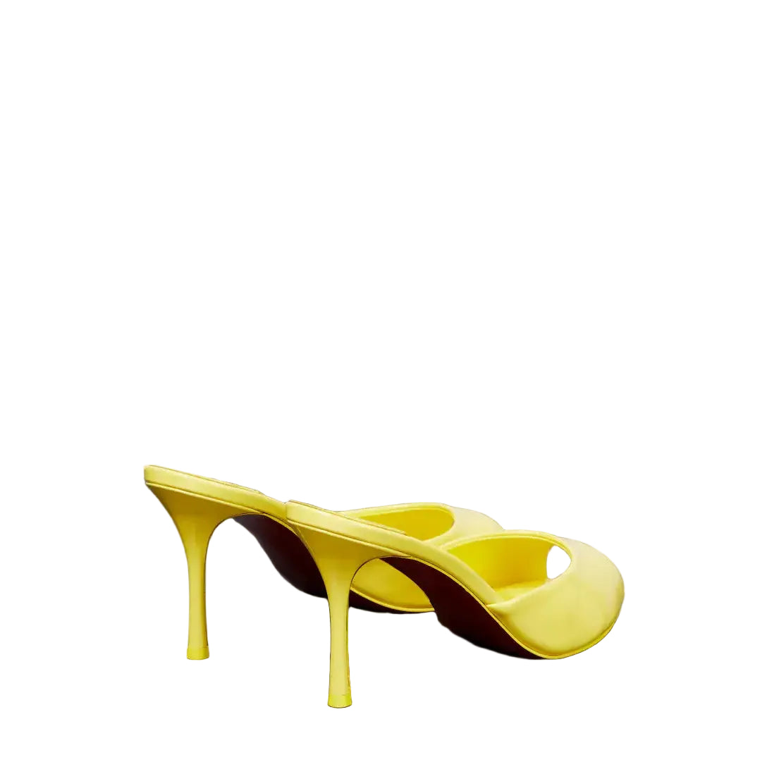 Christian Loobs Heels Me Dolly patent leather mules