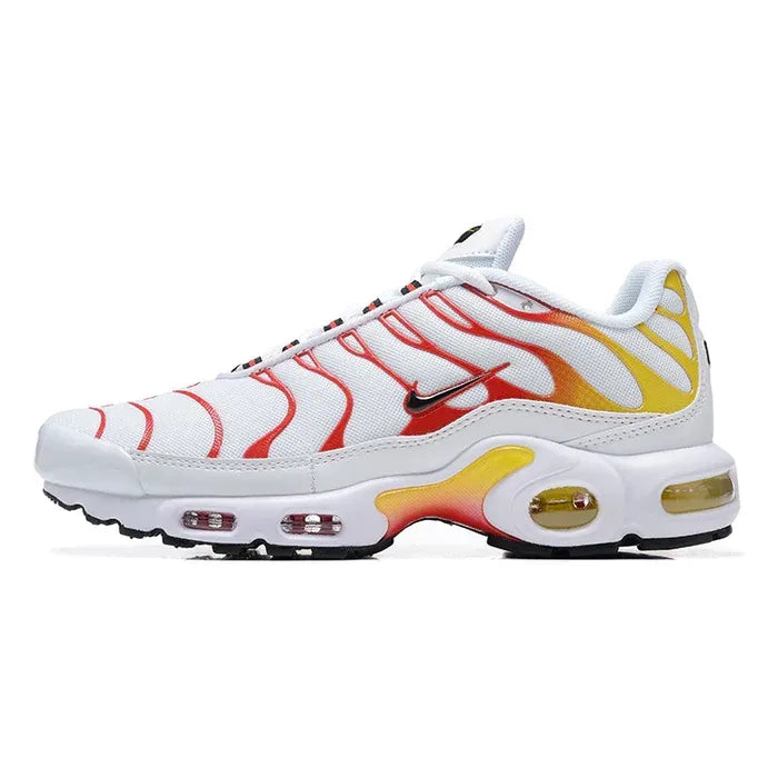 N1ke TN SNEAKERS White/red/orange/yellow