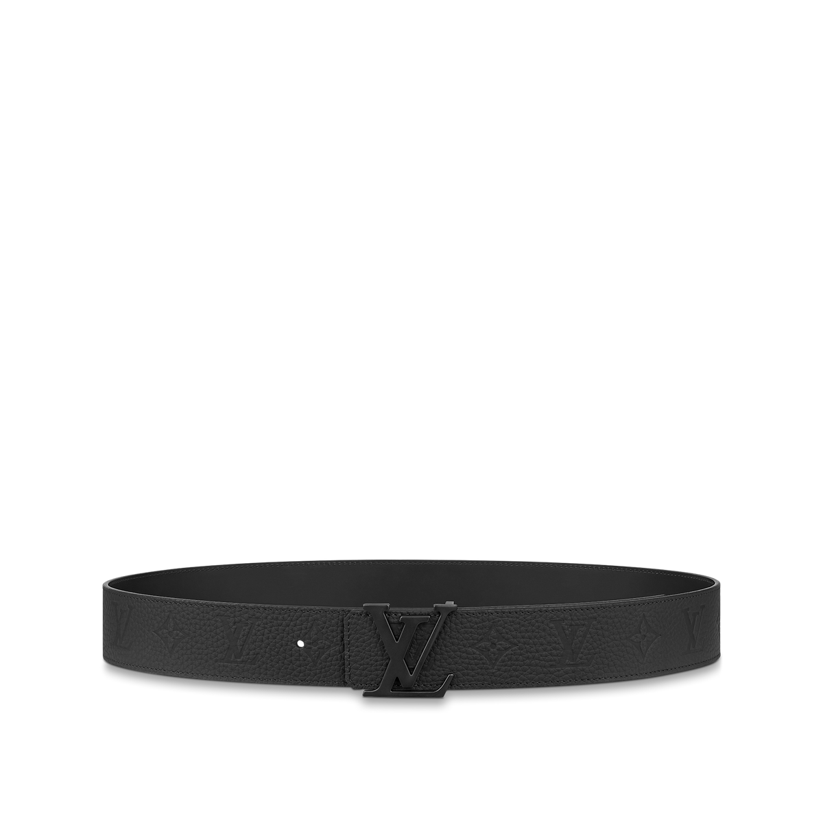 Louic Viutt0n Reversible Ecplise black buckle and black belt