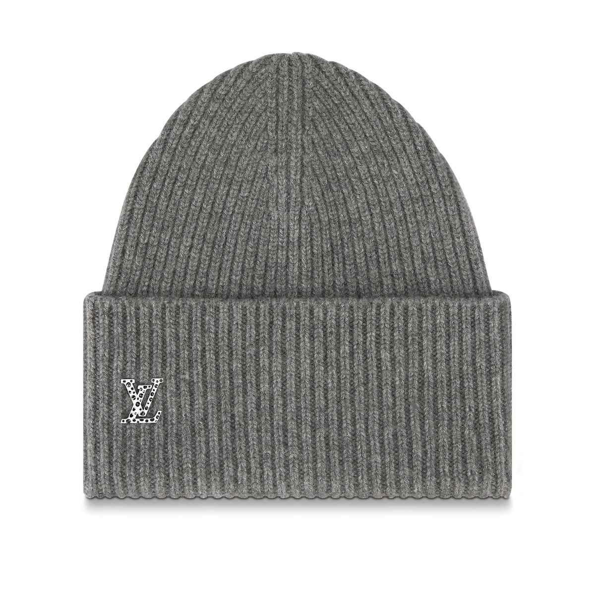 Louic Viutt0n BEANIE grey with silver logo