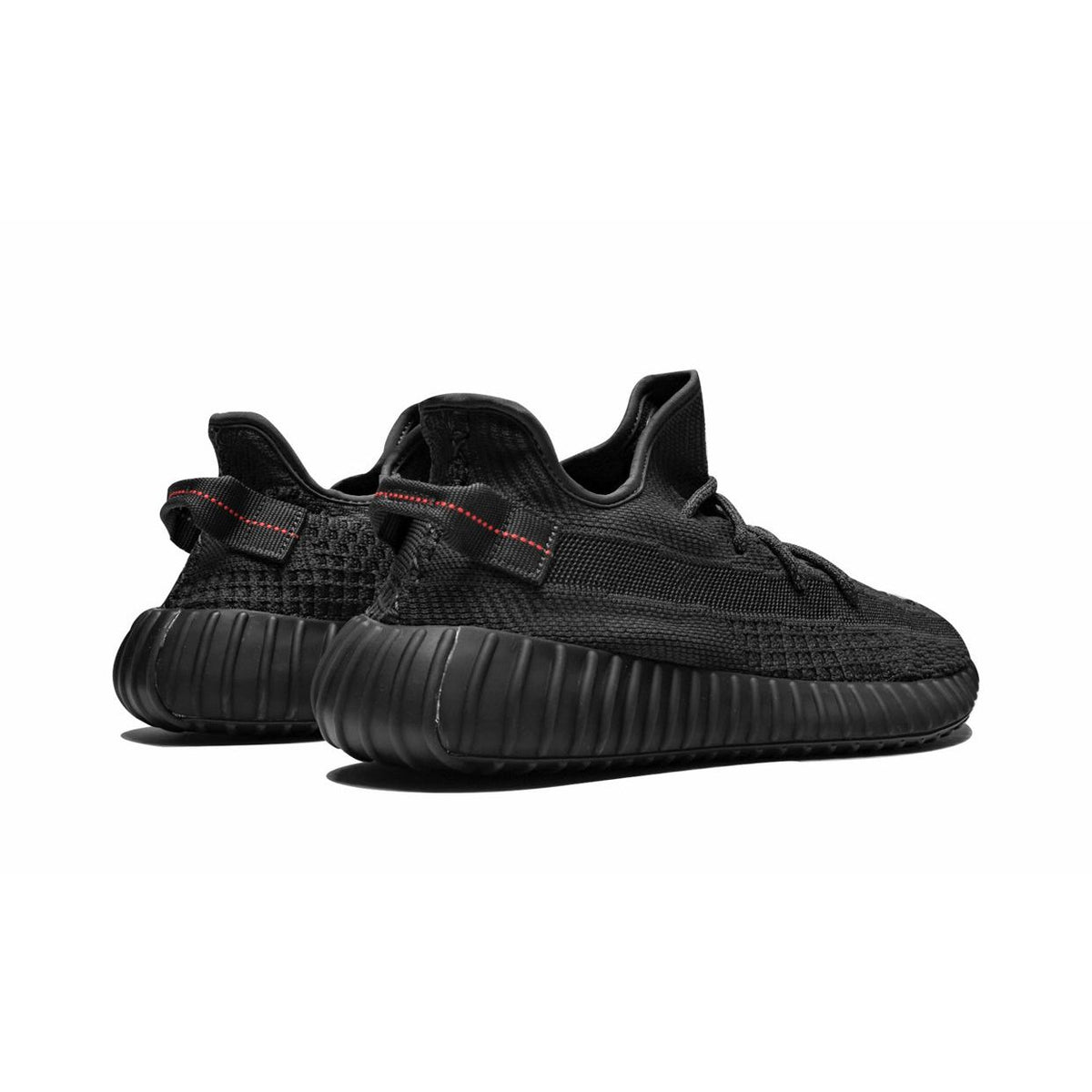 YE*ZY 350 Boost Black with black stripe