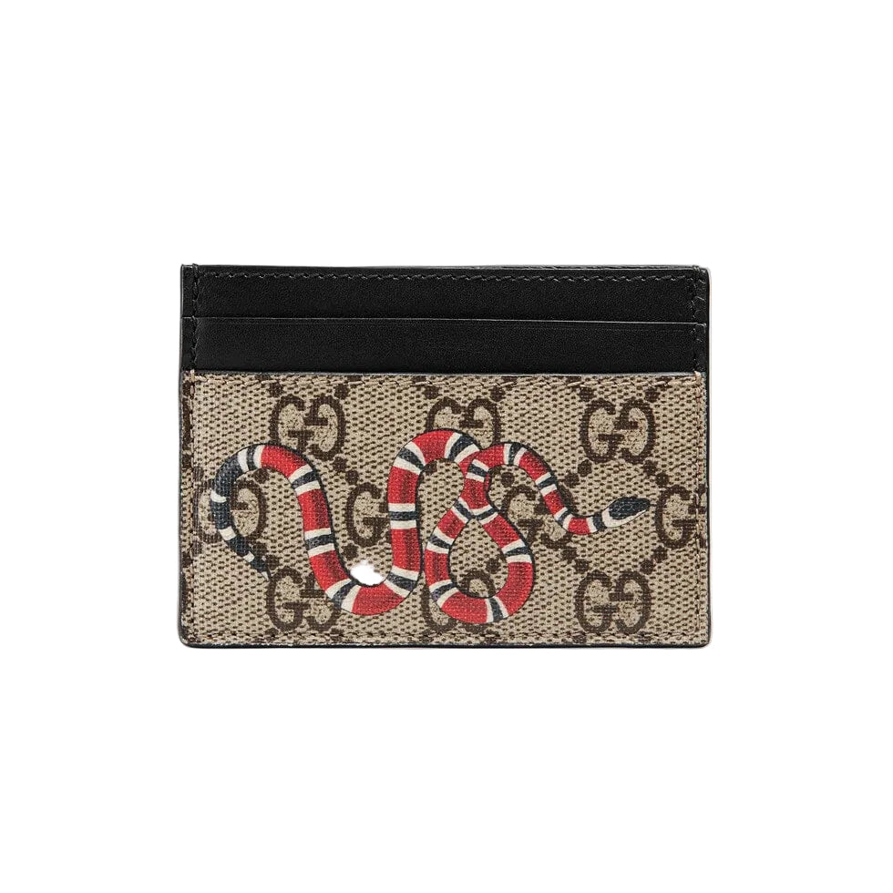 Guuccii Wallet kingsnake beige/ebony