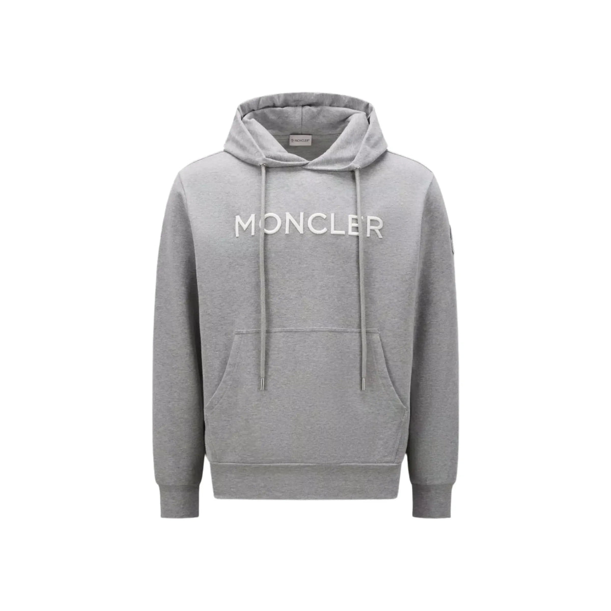 Monclr hooded sweatshirt in grey